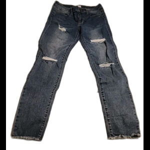 Sneak Peek Distressed Skinny Jean Size 11